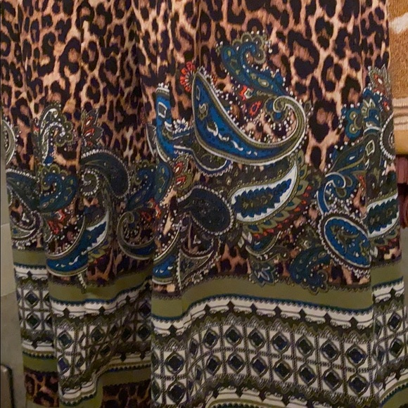 Leopard spot palazzo pants - Picture 3 of 5